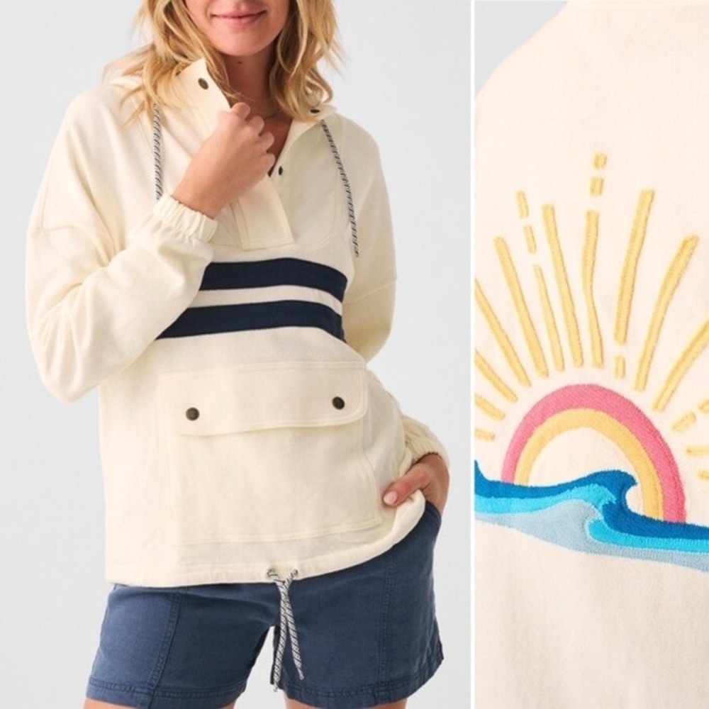 Faherty Women XL Daybreak hoodie